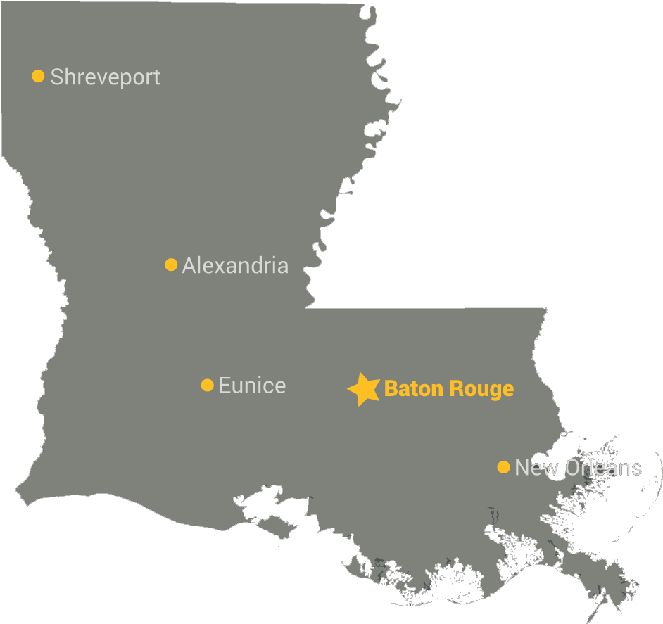 Map Of Louisiana - Louisiana Vector (958x896), Png Download