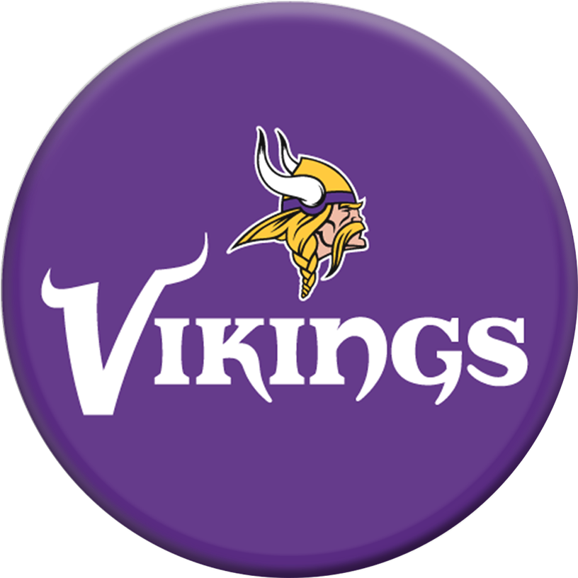 Minnesota Vikings - Minnesota Vikings Economy 5 Foot X 8 Foot Mat (1000x1000), Png Download
