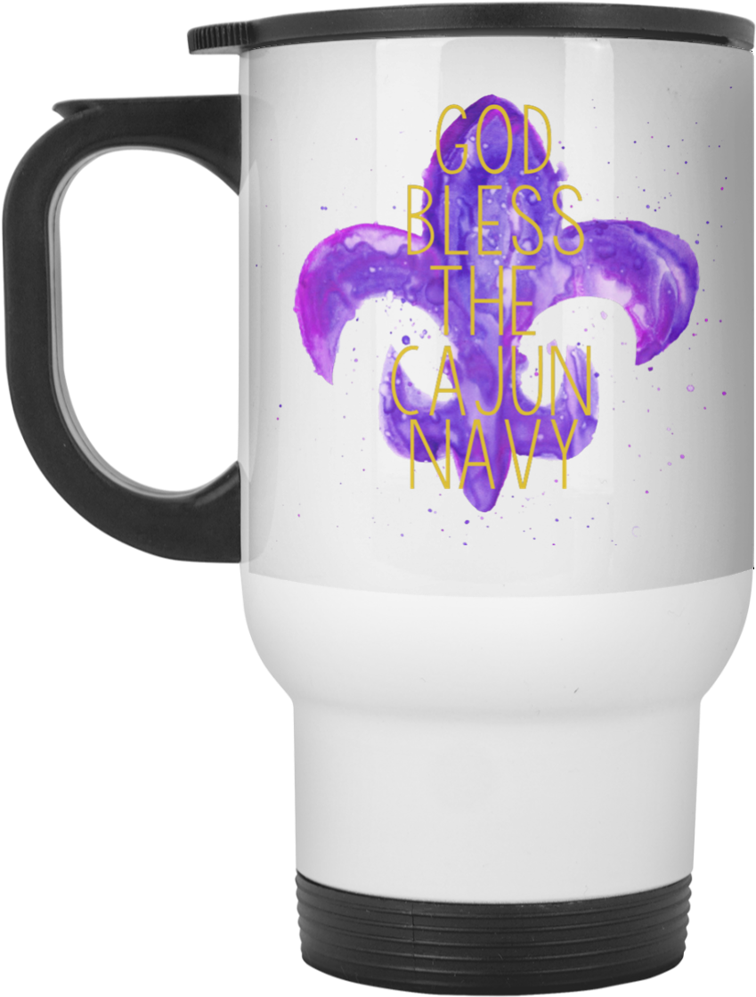 God Bless The Cajun Navy Travel Mug - Mug (1155x1155), Png Download