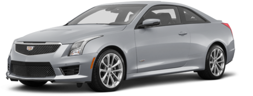 2018 Cadillac Ats-v Coupe - Cadillac (620x350), Png Download