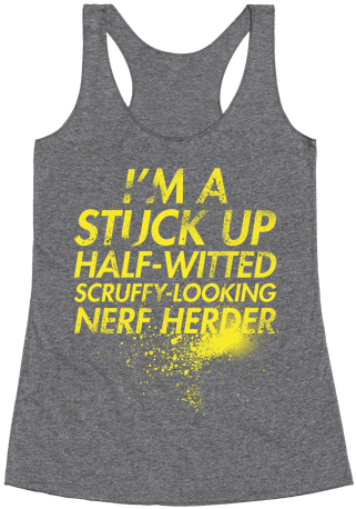 Nerf Herder Racerback Tank Top - Ruth Bader Ginsburg Shirt Workout (484x484), Png Download