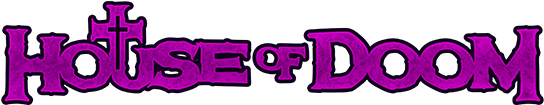Game Logo House Of Doom - House Of Doom Slot (544x234), Png Download