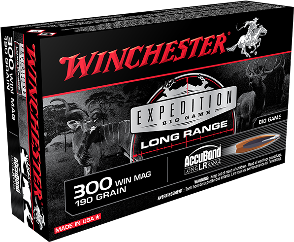 As A General Rule, The Heavier The Game You Hunt, The - Winchester Expedition Big Game Long Range Ammunition (770x490), Png Download