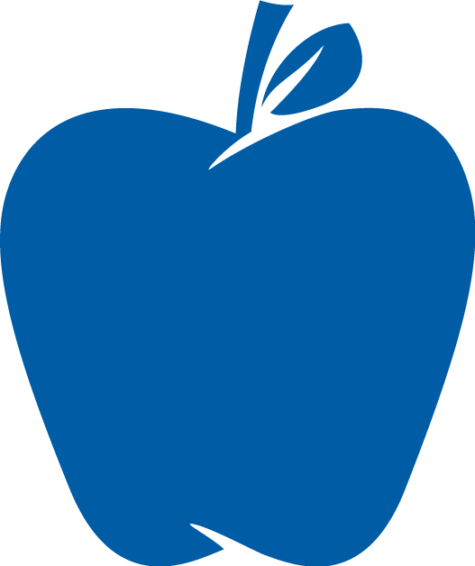 Blue Apple Logo With Transparent Background - Oklahoma Educators Credit Union (527x628), Png Download