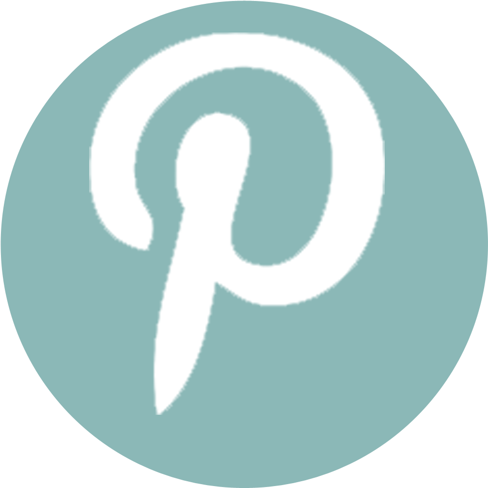 Black Pinterest Logo Transparent Background Download - Logo Pinterest Bleu (1067x1067), Png Download