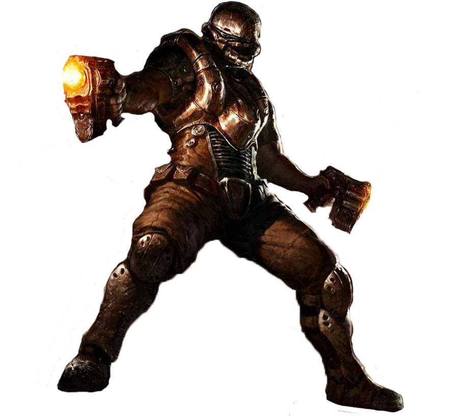 Doom Png - Doom 3 (900x816), Png Download
