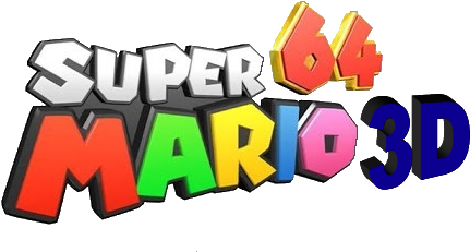 Image D Fantendo Nintendo - Super Mario 64 Logo Png (500x284), Png Download