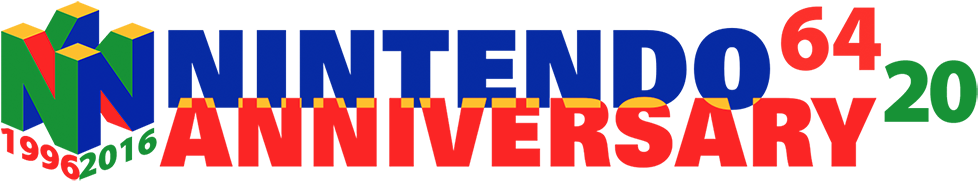 Nintendo 64 20th Anniversary Tribute Logo - 3rd Party Nintendo 64 Replacement Ac Adapter (986x200), Png Download
