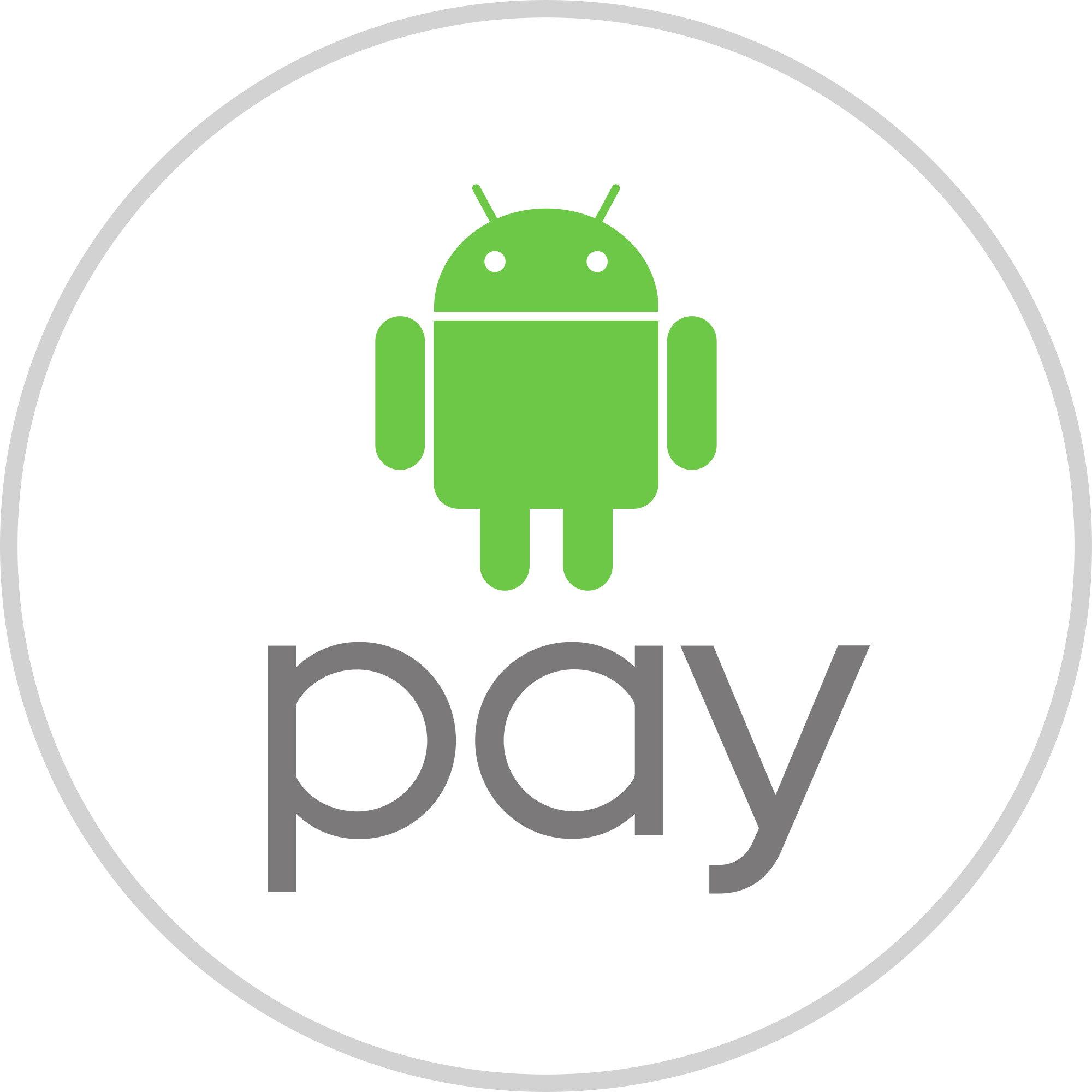 Android Pay Logo Image - Android Pay Logo Png (2000x2000), Png Download