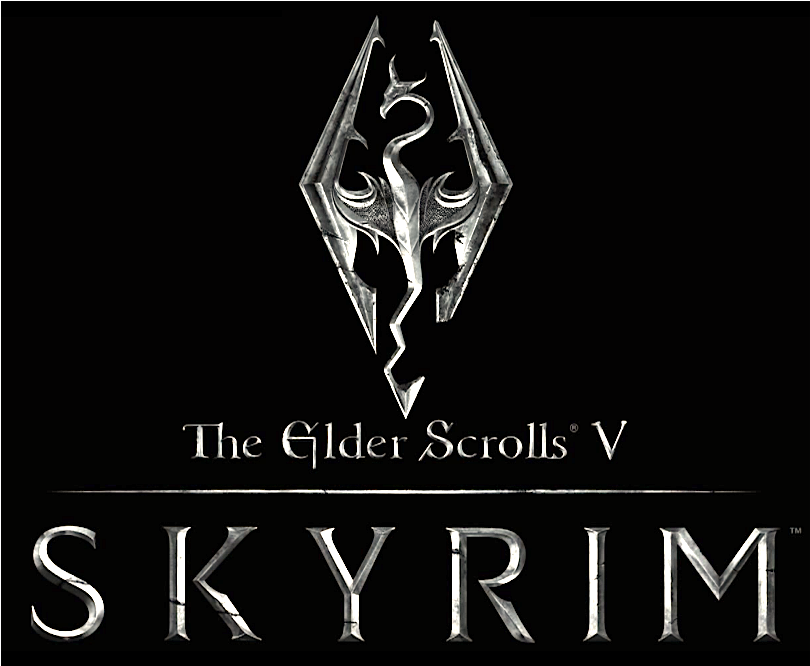 Skyrim Logo - Elder Scrolls V Skyrim (1280x800), Png Download