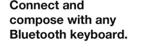 Connect And Compose With Any Bluetooth Keyboard - Community Health Needs Assessment Survey (300x103), Png Download