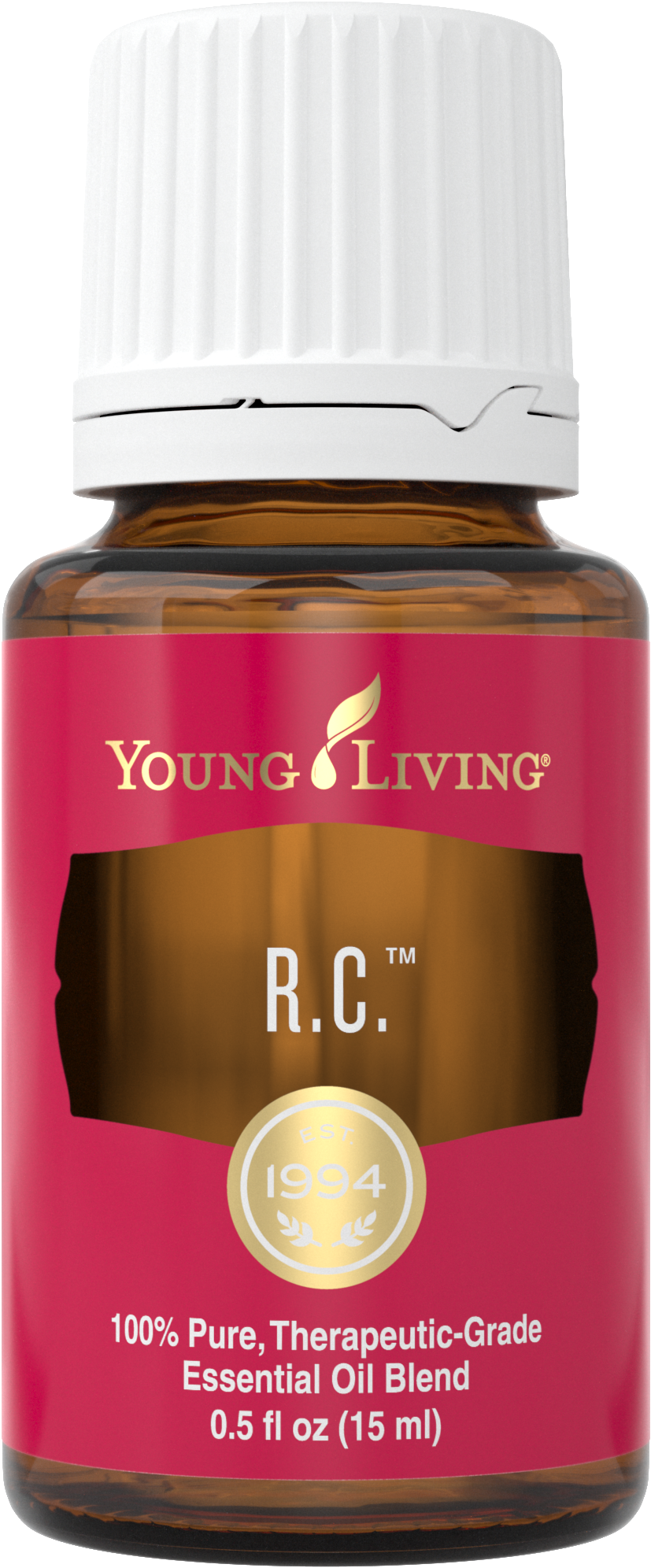 Essential Oil Blend Rc Essential Oil Bottle Young Living - Young Living Sacred Mountain Essential Oil 15 Ml (834x2000), Png Download