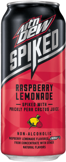 Mtn Dew Spiked Lemonade (250x583), Png Download