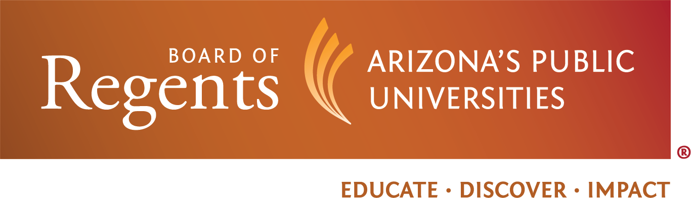 Arizona Board Of Regents Logo (1366x392), Png Download