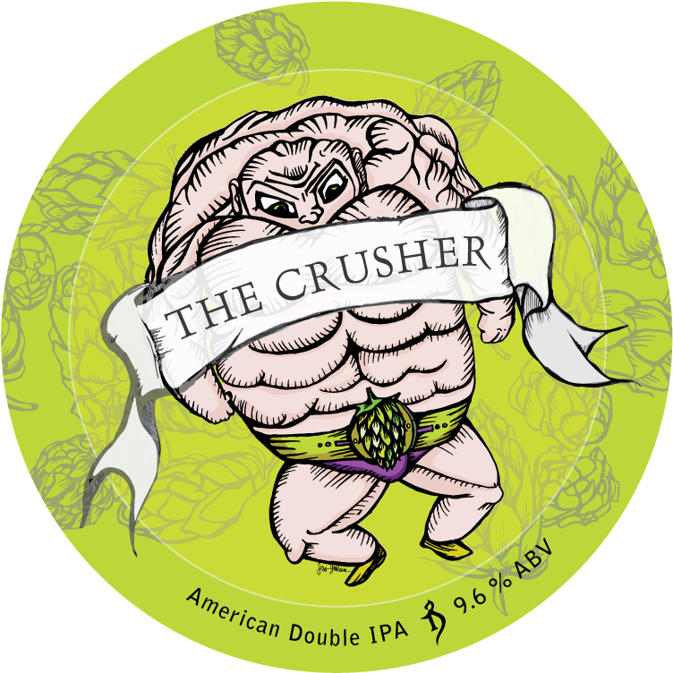 Crusher Logo - Portable Network Graphics (964x863), Png Download