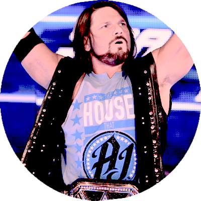 Aj Styles Icons And Header - Label (400x400), Png Download