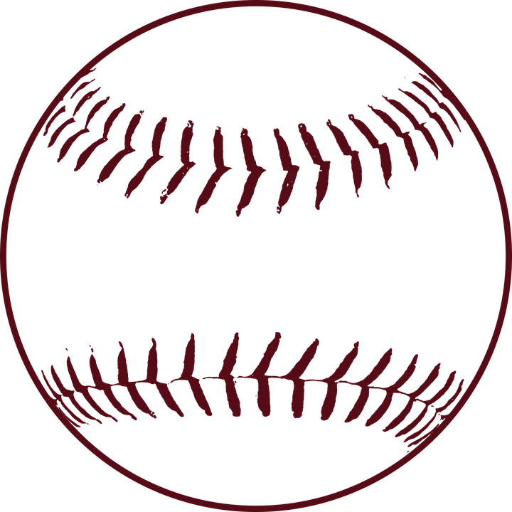 Baseball Stitches Softball - Clipart Softball (720x720), Png Download