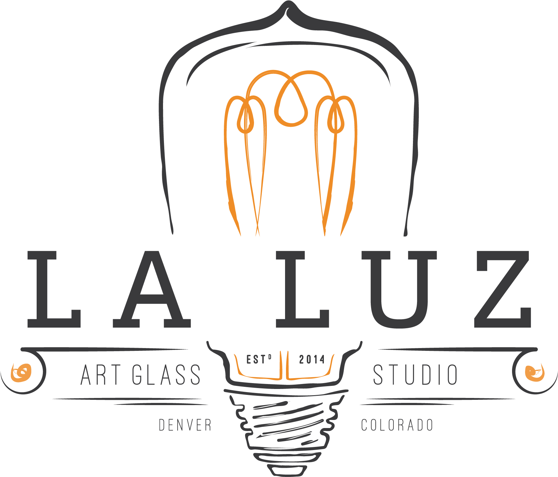 La Luz Art Glass Studio 3252 S Estes St Lakewood, Co - Graphic Design (3000x3000), Png Download
