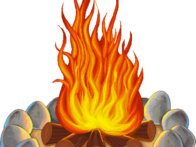 Camp Fire Clipart Summer - Festa São João Png (640x480), Png Download