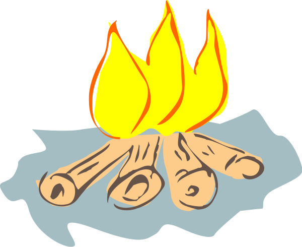 Fire Cliparts Design Clipart Png (600x490), Png Download