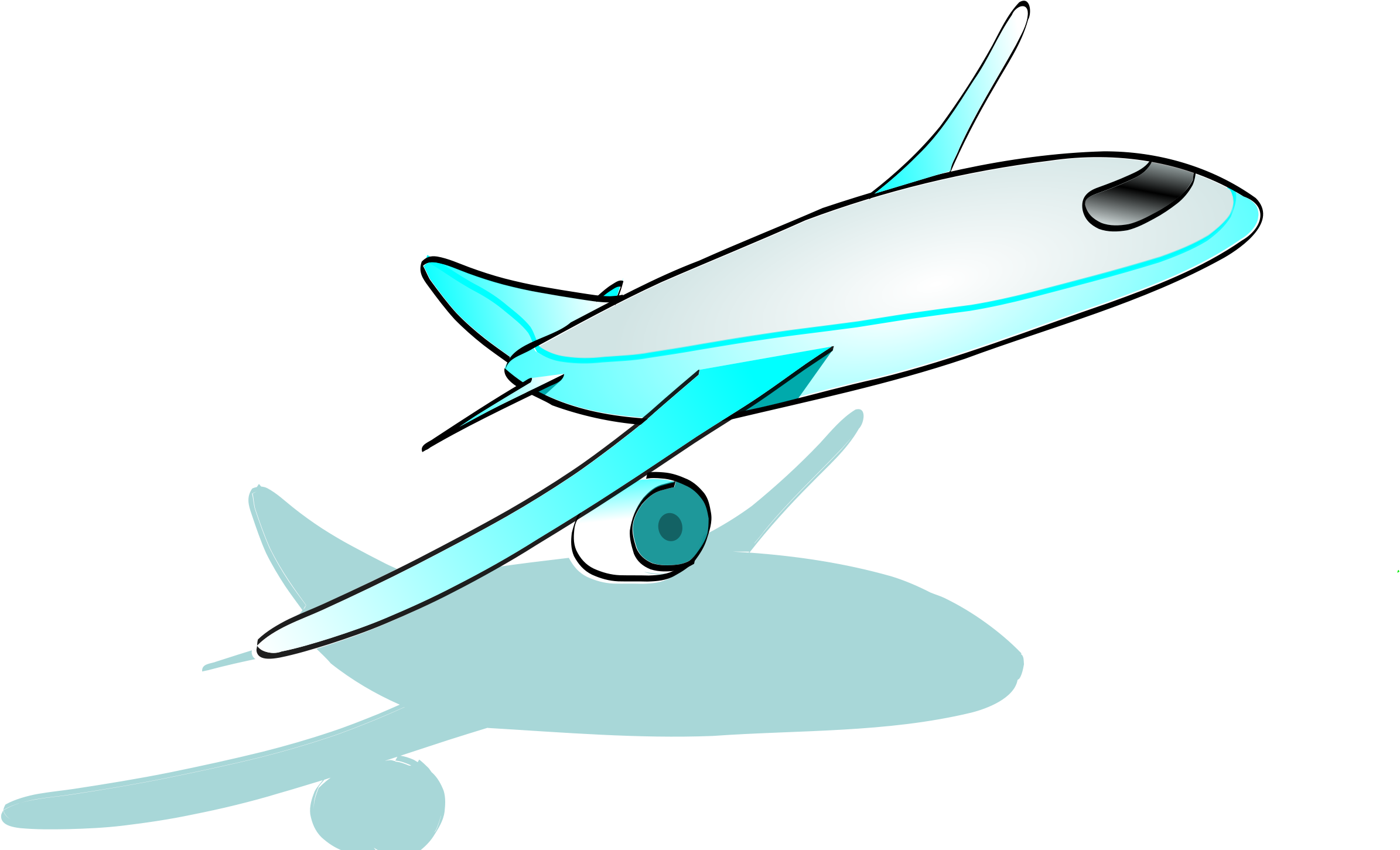 Download Jet Clipart Airplane Flying - Cartoon Plane Taking Off PNG Image  with No Background 