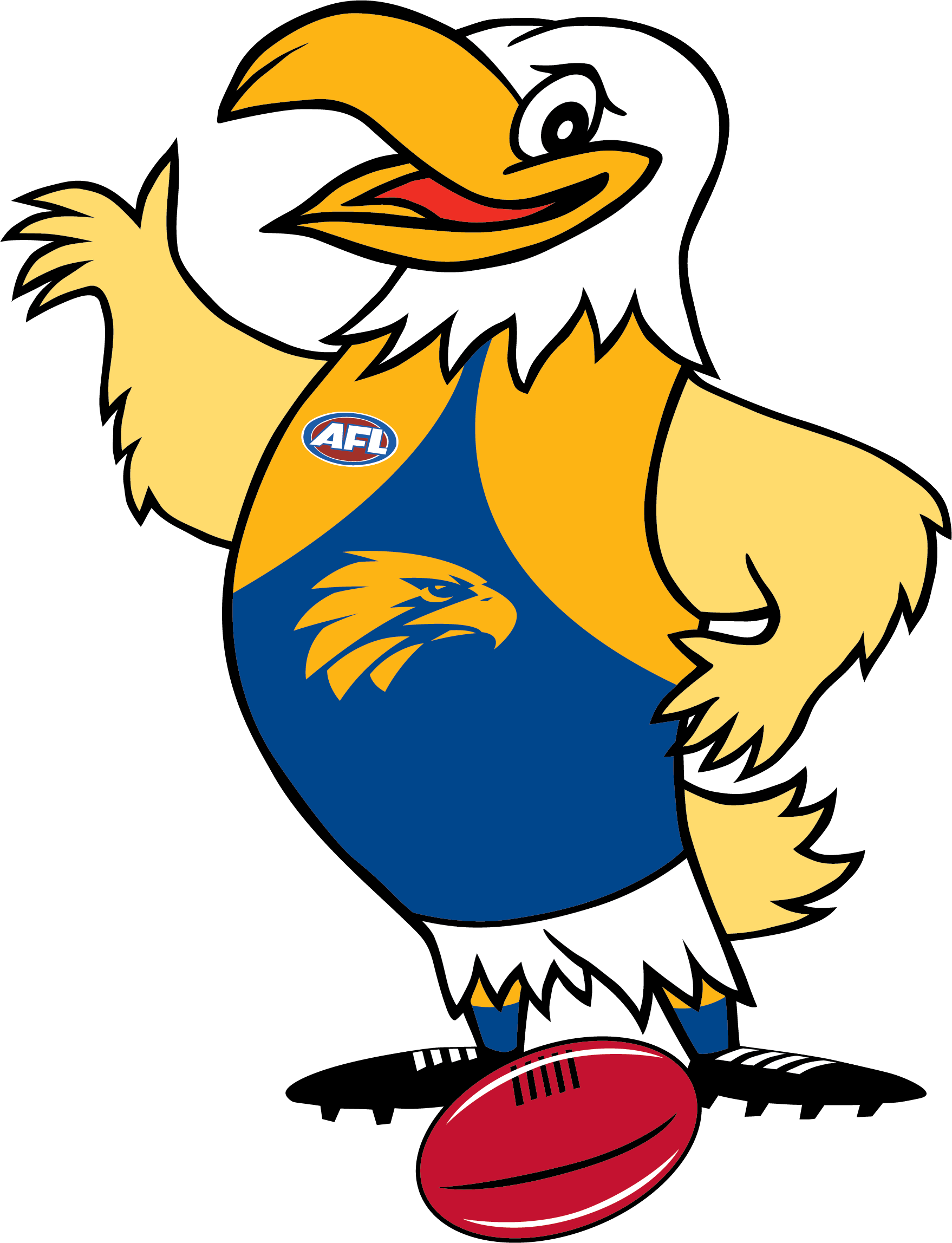 Baby Eagles West Coast If You Are - West Coast Eagles Logo (1758x2295), Png Download
