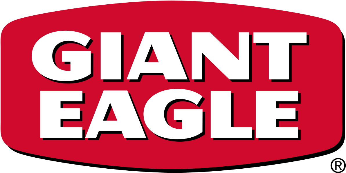 Download Giant Eagle Clipart Logo Font - Giant Eagle (900x455), Png Download