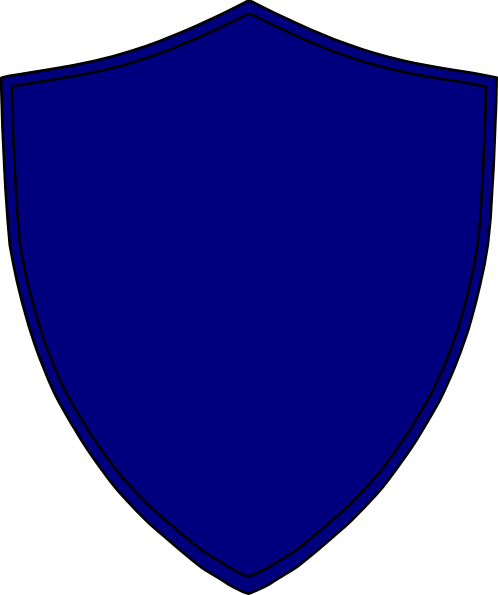 Blue Shield Svg Clip Arts 486 X 594 Px (486x594), Png Download