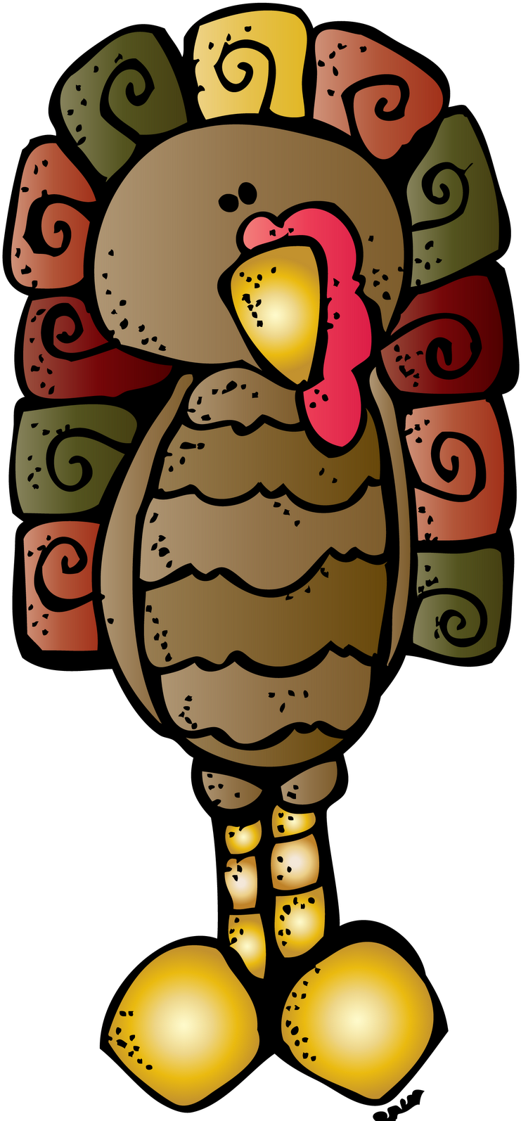 Melonheadz Thanksgiving - First Grade (746x1600), Png Download