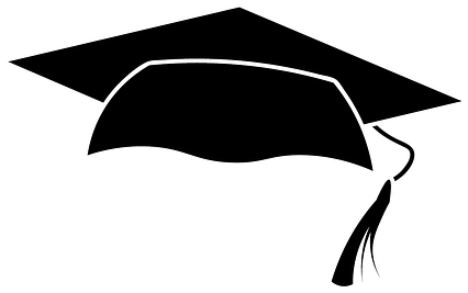 Graduation Clipart Tool - Graduation Hat Icon Png (500x311), Png Download