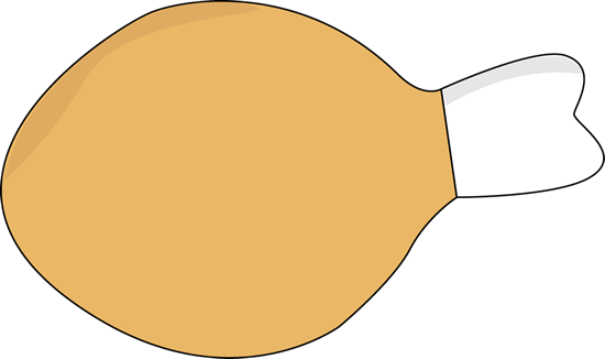 Turkey Leg Clip Art - Cooked Turkey Clip Art (550x326), Png Download