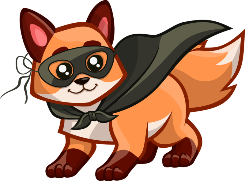 Fox Clipart Pictures - Cute Clipart Foxes (800x592), Png Download