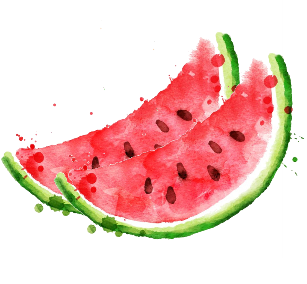 Royalty Free Stock Photography Clip Art Royaltyfree - Watercolor Watermelon Vector (1024x947), Png Download