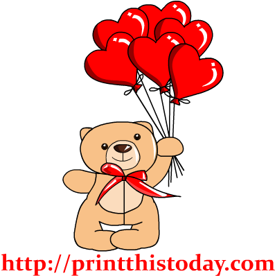 Love Teddy Bear Clipart - These Are Clip Art (417x417), Png Download