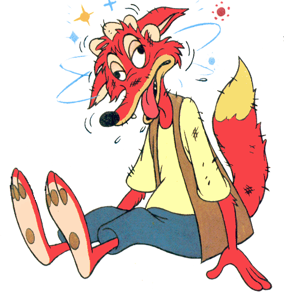 Fox Clipart Disney - Disney Brer Fox Clip (554x575), Png Download