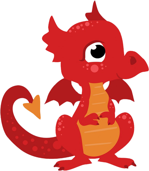Download Cute Baby Dragon - Red Dragon Cartoon Png PNG Image with No Background Download Cute Baby Dragon - Red Dragon Cartoon Png PNG Image with No Background