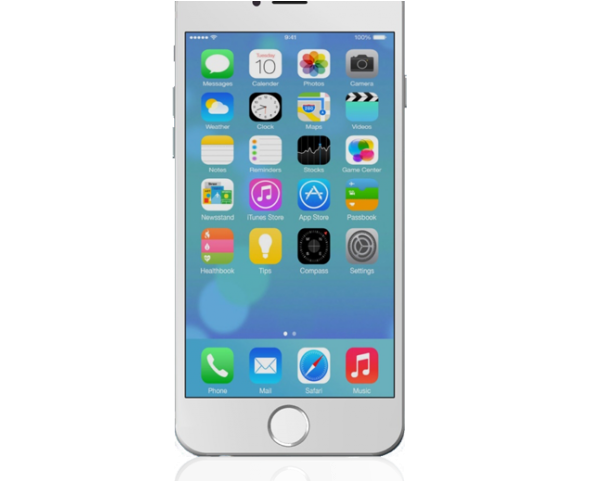 19 Smartphone Clipart Iphone Apple Huge Freebie Download - Apple Iphone Image Transparent (640x480), Png Download