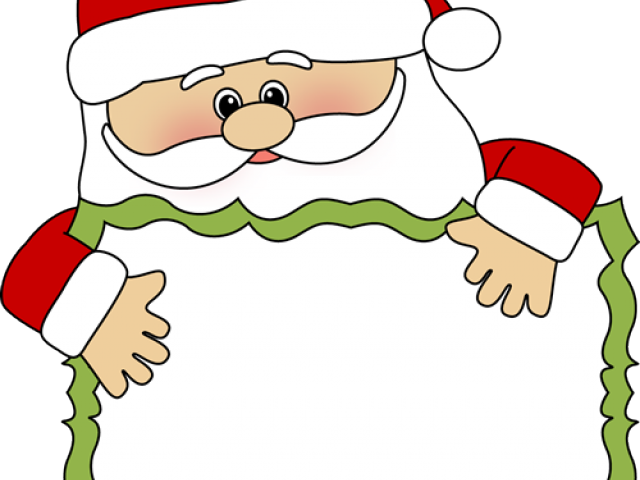 Free Santa Clipart - Christmas Save The Date Usborne (640x480), Png Download