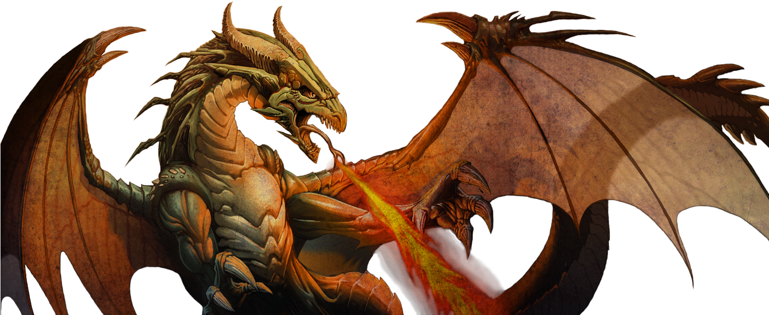 Dragon-clipart - Dragon Png (1546x709), Png Download