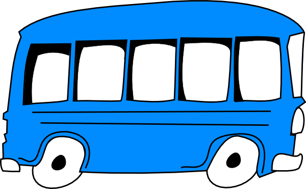Vector Library Download Free Clip Art Buses Clipartbarn - Purple Bus Line Art (600x371), Png Download