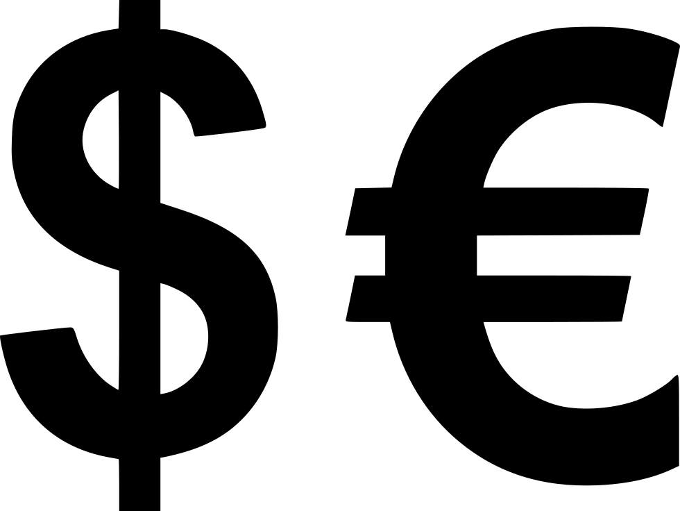 Free Download Orange Dollar Sign Clipart Dollar Sign - Euro (980x736), Png Download