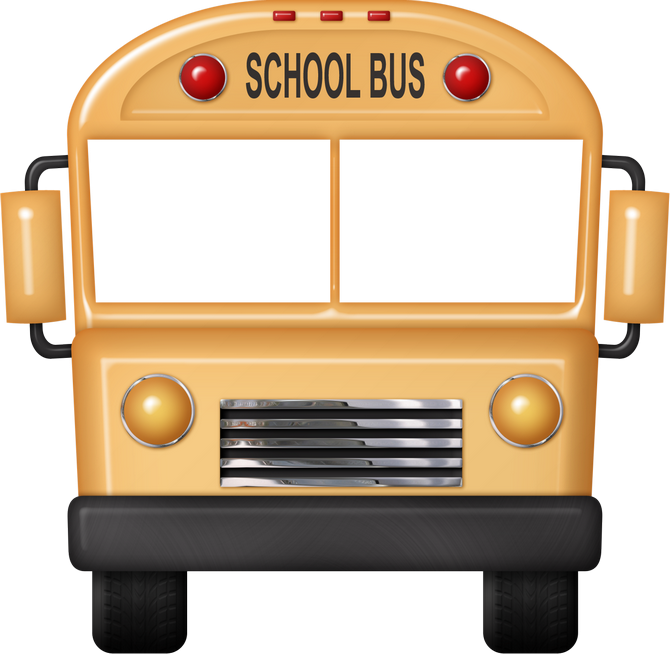 B *✿*bus Clipart Png - School Bus Clip Art Png (670x654), Png Download