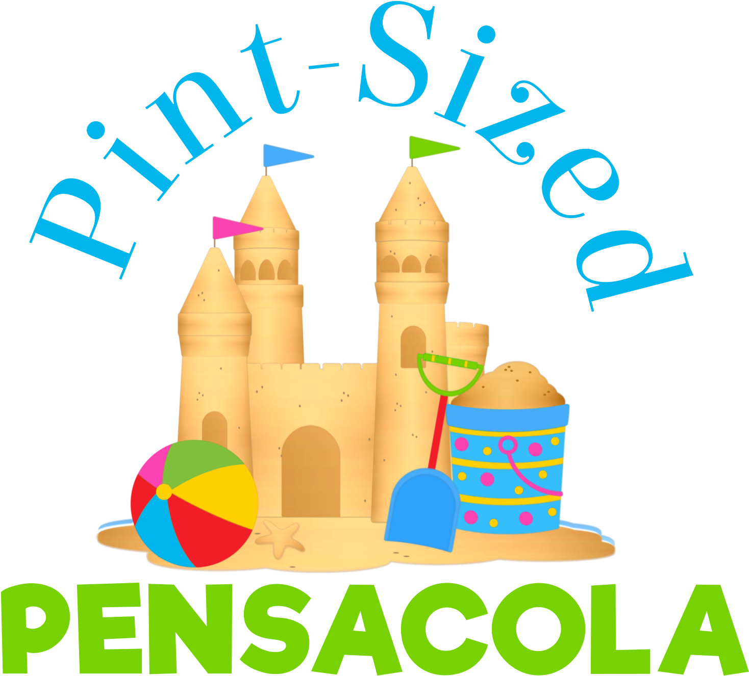 Florida Clipart Family Vacation - Pensacola (1697x1697), Png Download