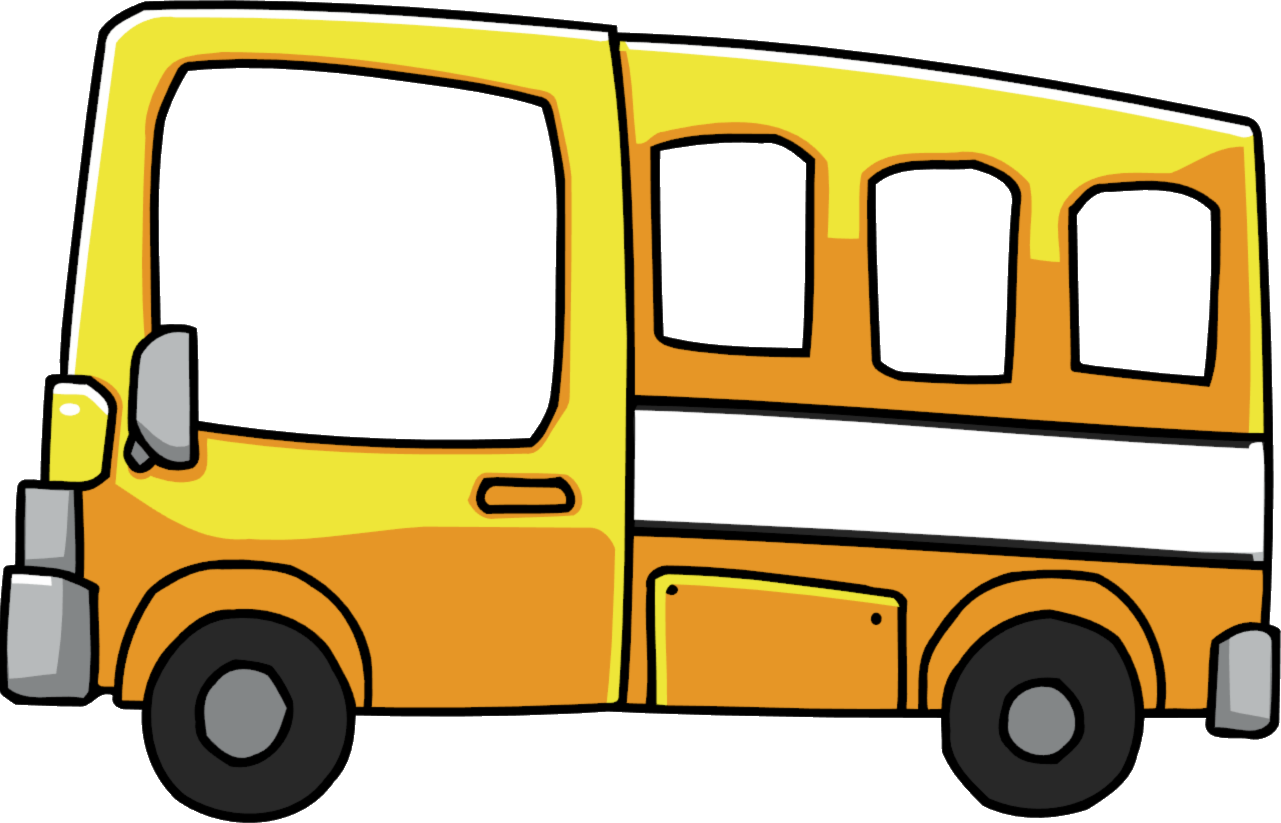 Royalty Free Download Short Bus Clipart - Scribblenauts School (1281x823), Png Download
