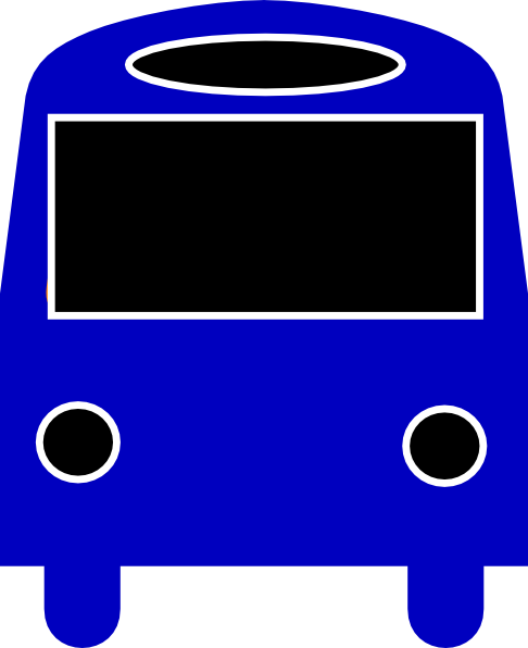 Bus Svg Clip Arts 486 X 596 Px (486x596), Png Download