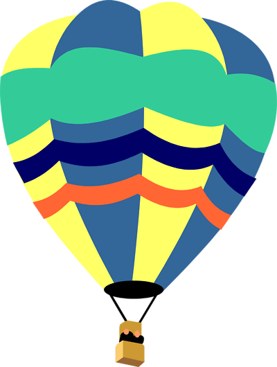 Hot Air Balloon Clip Art - Hot Air Balloon (400x530), Png Download