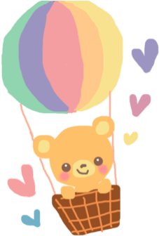 Png Free In Hot Air Balloon - Hot Air Balloon (320x426), Png Download