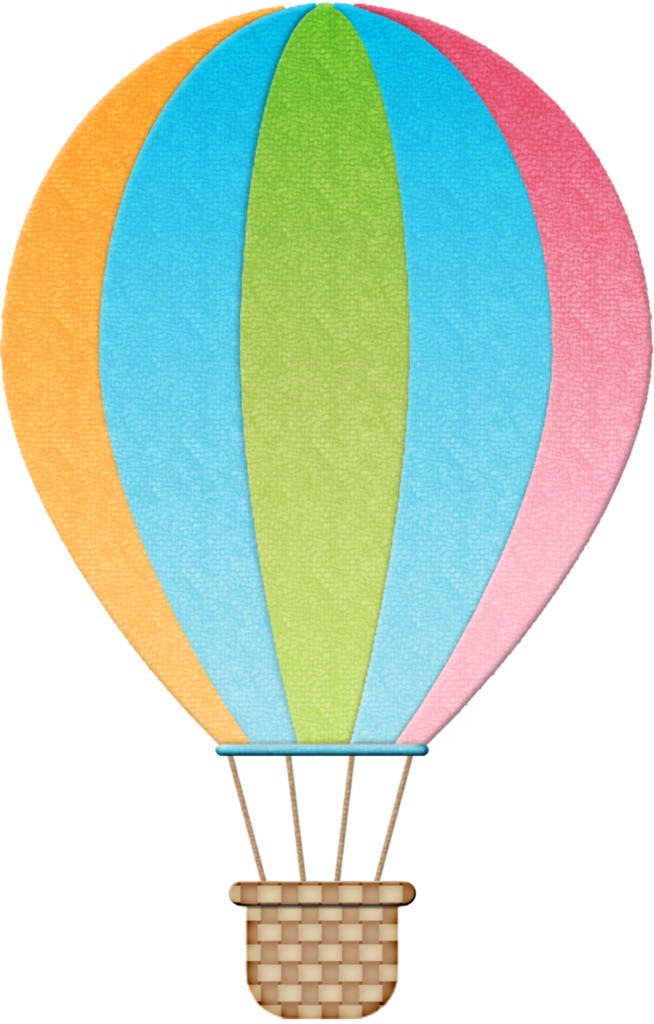B *✿* Walking On Sunshine - Globo Aerostatico Animado Png (654x1024), Png Download