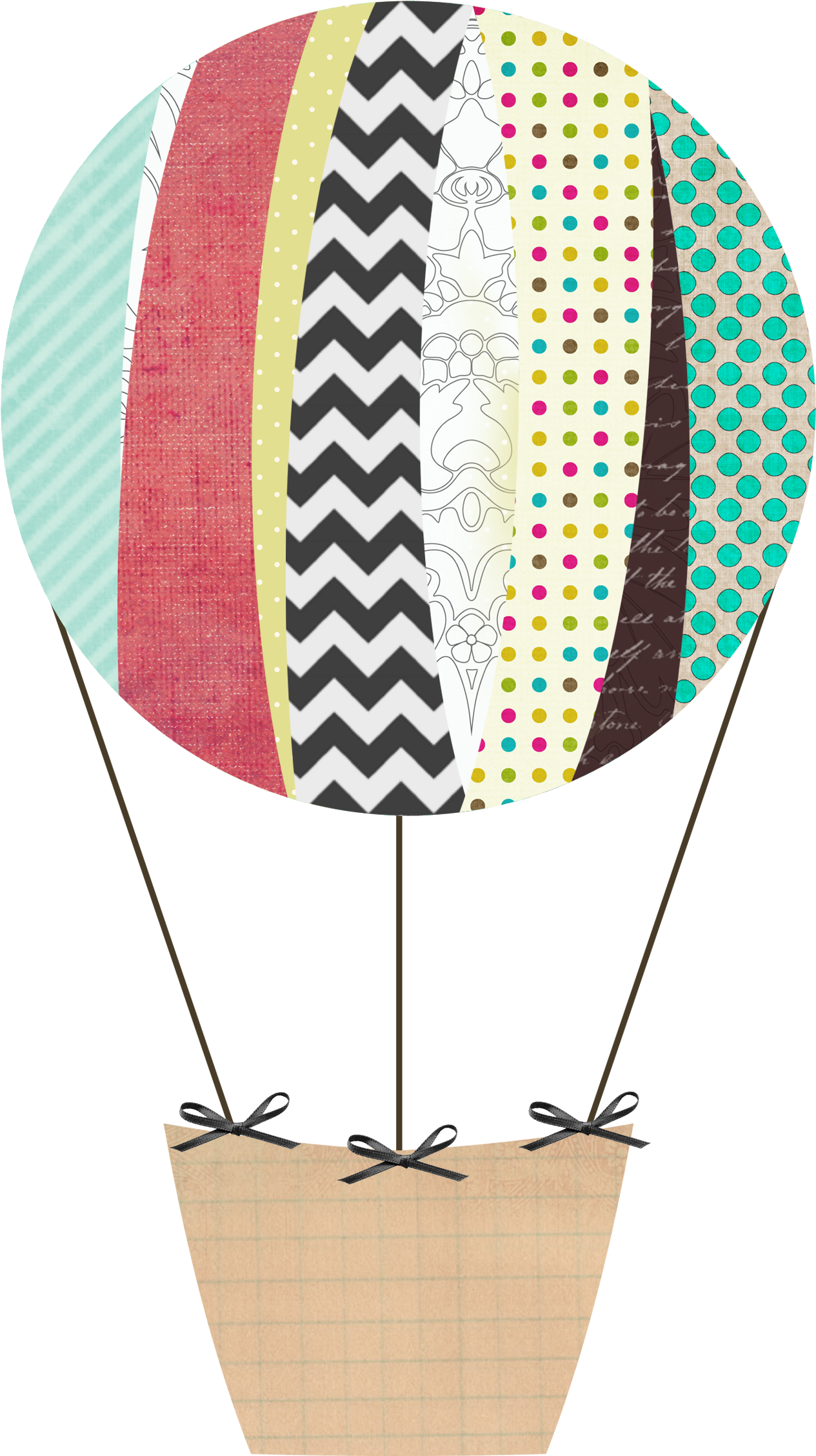 Festival Clipart Hot Air Balloon - Hot Air Balloon (2500x2500), Png Download