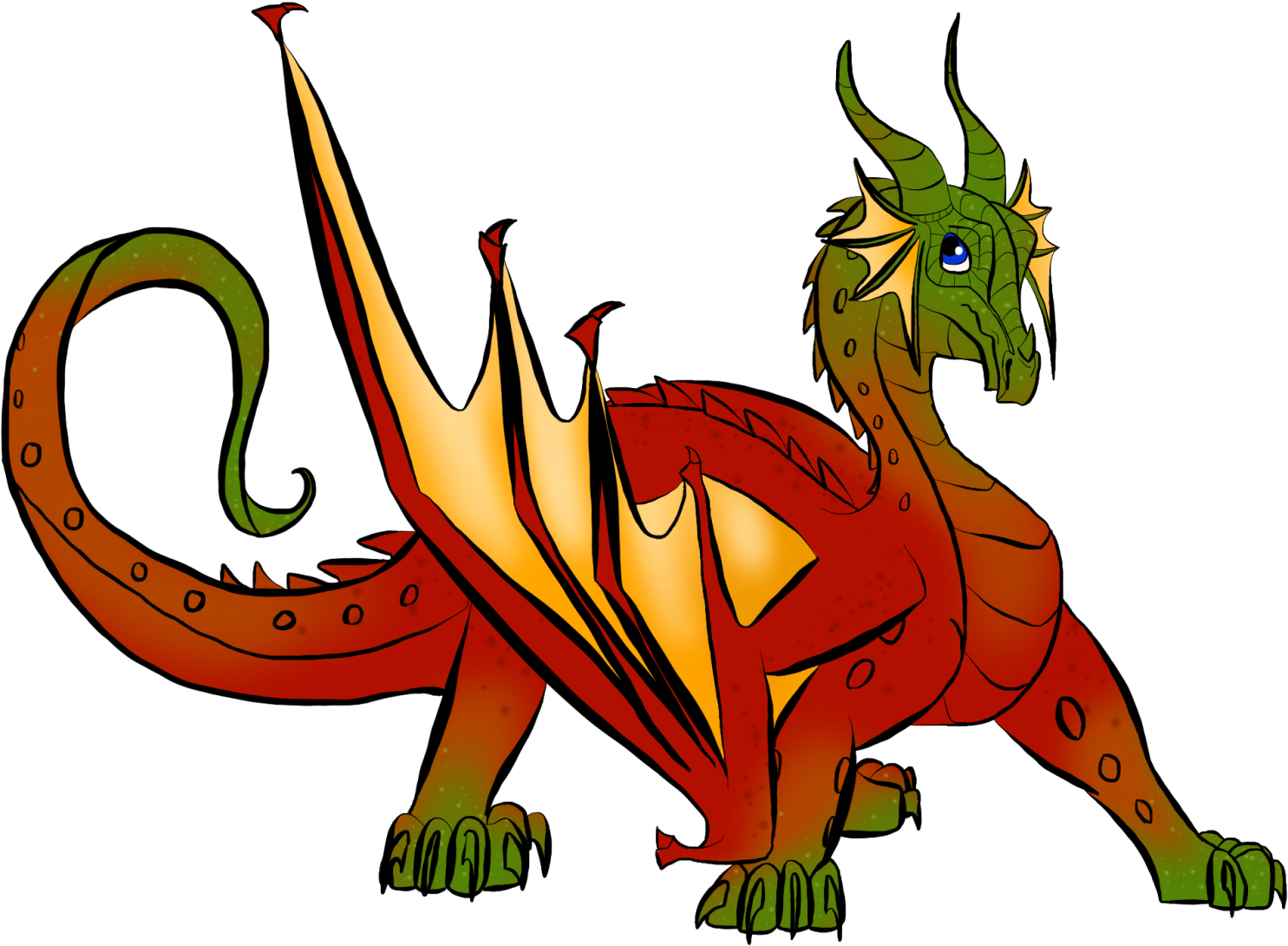 Example, If You Want - Derpy Wings Of Fire Dragon Face (1600x1200), Png Download